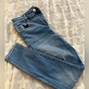 American eagle right rise stretch jeans